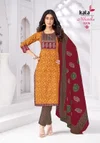 Niharika Vol 6 By Kala Cotton Ajrak Printed Kurti With Bottom Dupatta 